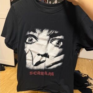 Scream Black T-Shirt